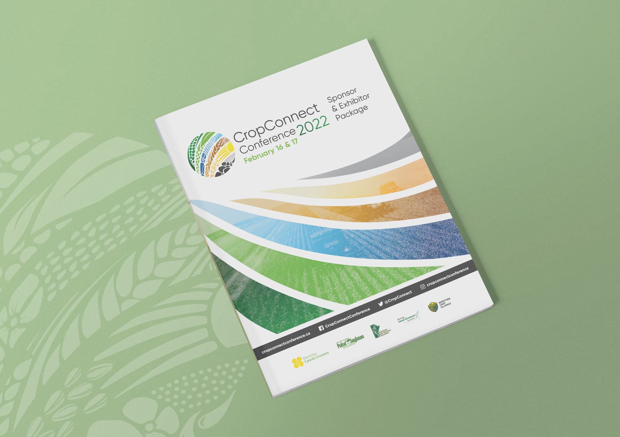 _cover Front cover of the CropConnect Conference 2022 Sponsor & Exhibitor Package booklet.